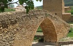 Puente medieval en La Pobla del Bellestar, Castelln / ALC.