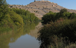 El ro Duero a su paso por Gormaz, Soria / ALC.