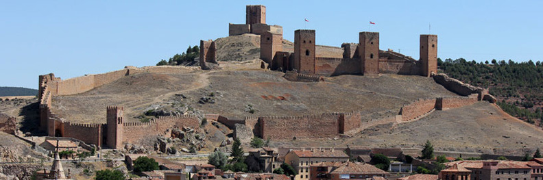 Castillo de Molina de Aragón, Guadalajara.