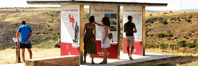 Punto de información sobre el Camino del Cid. Medinaceli, Soria Punto de información sobre el Camino del Cid. Medinaceli, Soria