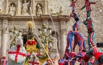 Fiesta de la La Mare de Du de la Salut en Algemes (Valencia), declarada por UNESCO Patrimonio de la Humanidad / / Museu Valenci de la Festa de Algemes.