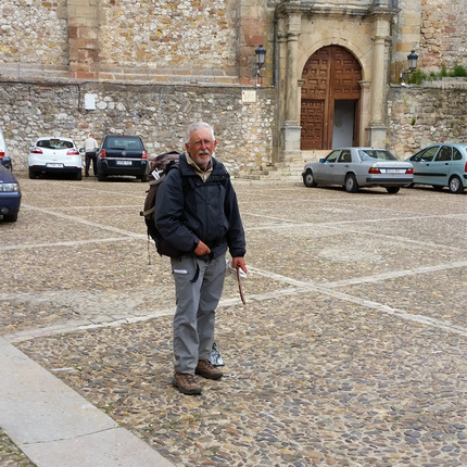 Dominique Boutineau recorrió en mayo de 2015 la ruta del Destierro a pie Dominique Boutineau recorrió en mayo de 2015 la ruta del Destierro a pie