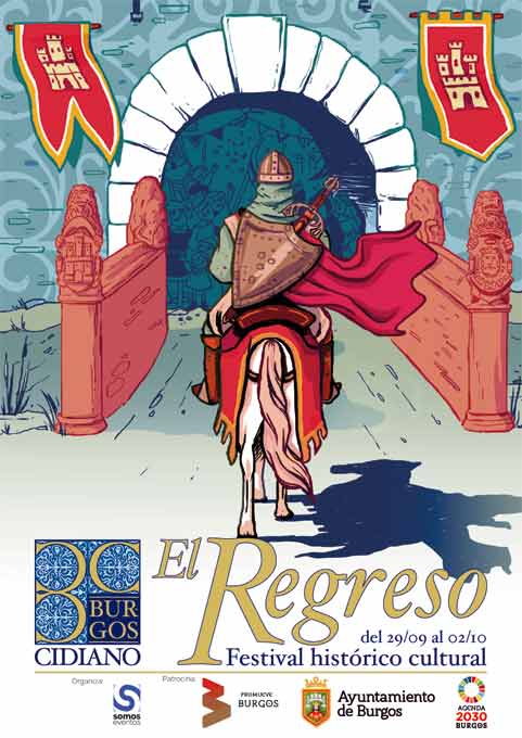 Cartel del Festival Burgos Cidiano Cartel del Festival Burgos Cidiano