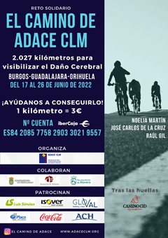 Cartel del reto deportivo de ADACE Cartel del reto deportivo de ADACE