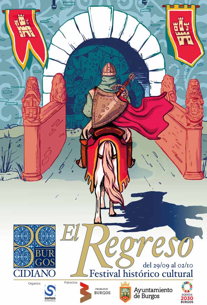 Cartel del Festival Burgos Cidiano Cartel del Festival Burgos Cidiano
