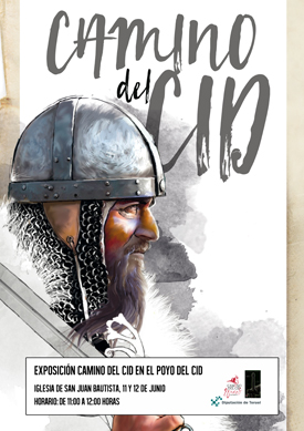 Cartel de la exposición de El Poyo del Cid Cartel de la exposición de El Poyo del Cid