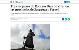 El Heraldo de Aragón recorre el Camino del Cid El Heraldo de Aragón recorre el Camino del Cid