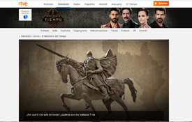 Reportaje sobre el Cid y la ruta de la web oficial del Ministerio del Tiempo Reportaje sobre el Cid y la ruta de la web oficial del Ministerio del Tiempo