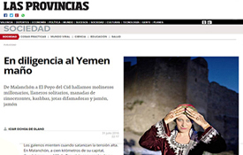 Reportaje de Vocento "En diligencia al Yemen maño" Reportaje de Vocento "En diligencia al Yemen maño"