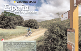 El Camino del Cid abre el especial "España en las alforjas" de la revista Grandes Espacios El Camino del Cid abre el especial "España en las alforjas" de la revista Grandes Espacios