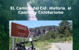 Portada del artículo sobre el Camino del Cid que publica Inspirience Portada del artículo sobre el Camino del Cid que publica Inspirience