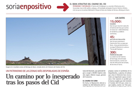 El periódico Soria Noticias recorre el Camino del Cid El periódico Soria Noticias recorre el Camino del Cid