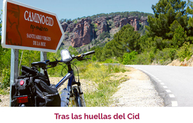 Portada del reportaje sobre el Camino del Cid que publica la newsletter de Argi Portada del reportaje sobre el Camino del Cid que publica la newsletter de Argi