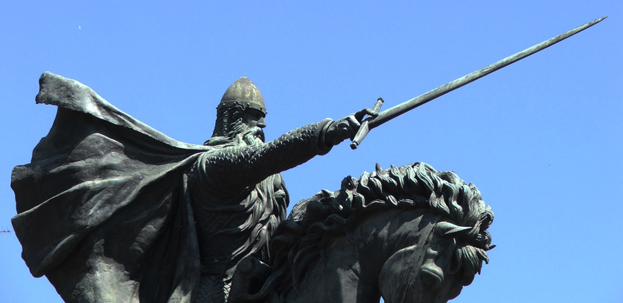 Estatua del Cid en Burgos. La ciudad acogerá el 29 y 30 de septiembre el I Encuentro de Alcaldes y Alcaldesas del Camino del Cid Estatua del Cid en Burgos. La ciudad acogerá el 29 y 30 de septiembre el I Encuentro de Alcaldes y Alcaldesas del Camino del Cid