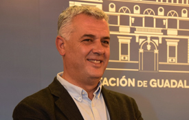 El presidente de la Diputación de Guadalajara y del Consorcio Camino del Cid, José Luis Vega El presidente de la Diputación de Guadalajara y del Consorcio Camino del Cid, José Luis Vega