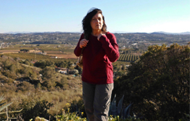 Marian Ramos en uno de sus últimos viajes Marian Ramos en uno de sus últimos viajes