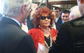 La actriz Sara Montiel La actriz Sara Montiel
