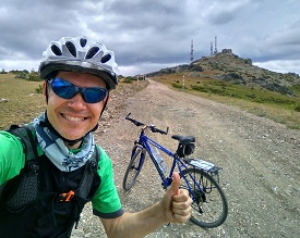Tomás Blázquez subiendo el Alto Rey, en la provincia de Guadalajara Tomás Blázquez subiendo el Alto Rey, en la provincia de Guadalajara