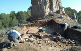Excavaciones en el paraje de Ateca, Zaragoza Excavaciones en el paraje de Ateca, Zaragoza