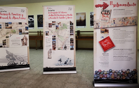 La exposición del Camino del Cid en Caleruega, Burgos La exposición del Camino del Cid en Caleruega, Burgos