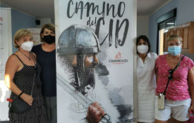 La exposición del Camino del Cid en Terrer, Zaragoza La exposición del Camino del Cid en Terrer, Zaragoza