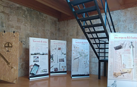 La exposición del Camino del Cid llega a Langa de Duero La exposición del Camino del Cid llega a Langa de Duero