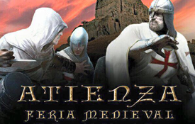 Cartel de la Feria Medieval de Atienza, en Guadalajara Cartel de la Feria Medieval de Atienza, en Guadalajara
