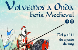 Cartel de la Feria Medieval de Onda, en Castellón Cartel de la Feria Medieval de Onda, en Castellón