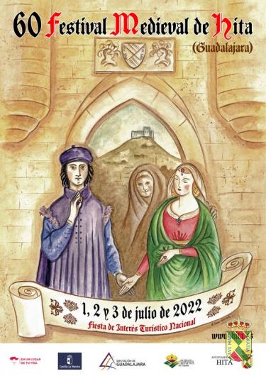 Cartel del Festival Medieval de Hita 2022 Cartel del Festival Medieval de Hita 2022