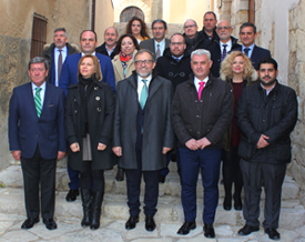Foto de familia de los asistentes al Consejo Rector del Consorcio Camino del Cid Foto de familia de los asistentes al Consejo Rector del Consorcio Camino del Cid
