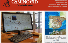 Boletín del mes de diciembre de 2017 del Camino del Cid Boletín del mes de diciembre de 2017 del Camino del Cid