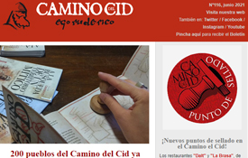 Captura de pantalla del boletín de noticias de junio de 2021 Captura de pantalla del boletín de noticias de junio de 2021