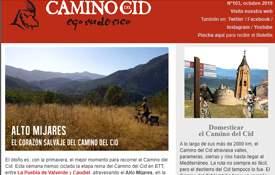Portada del boletín de octubre de 2019 Portada del boletín de octubre de 2019