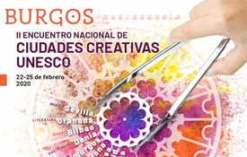 Cartel del II Encuentro Nacional de Ciudades Creativas Cartel del II Encuentro Nacional de Ciudades Creativas