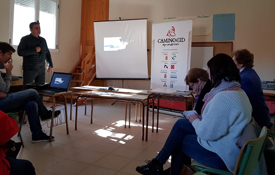 Charla sobre el Camino del Cid en Milagros (Burgos) invitados por ADRI Ribera del Duero Charla sobre el Camino del Cid en Milagros (Burgos) invitados por ADRI Ribera del Duero