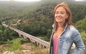 La autora del vídeo, Marta de Santos La autora del vídeo, Marta de Santos