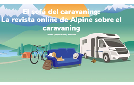 La web "El sofá del caravaning" estrena su versión en español con el Camino del Cid La web "El sofá del caravaning" estrena su versión en español con el Camino del Cid