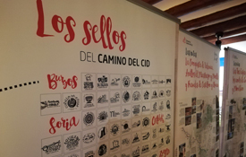 La exposición del Camino del Cid en Daroca, Zaragoza La exposición del Camino del Cid en Daroca, Zaragoza