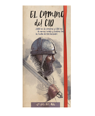 Portada del folleto genérico del Camino del Cid Portada del folleto genérico del Camino del Cid