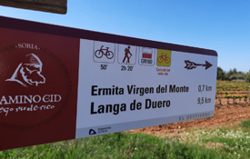 Campaña de Señalización del Camino del Cid 2020/2021 Campaña de Señalización del Camino del Cid 2020/2021