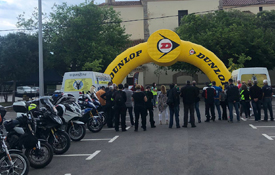 Participantes del Rally Mototurístico Camino del Cid en Castellón Participantes del Rally Mototurístico Camino del Cid en Castellón