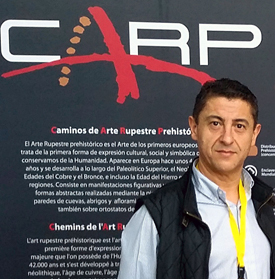 Ramón Montes, gerente de Caminos de Arte Rupestre Histórico Ramón Montes, gerente de Caminos de Arte Rupestre Histórico