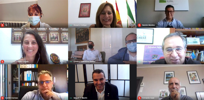 Un momento de la Asamblea de Rutas Culturales de España Un momento de la Asamblea de Rutas Culturales de España