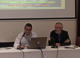Ramón Montes en la Universidad de París Ramón Montes en la Universidad de París