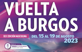 Cartel de la Vuelta a Burgos 2022 Cartel de la Vuelta a Burgos 2022