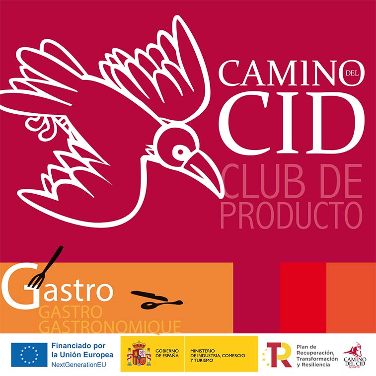 Logo Club de Producto Turístico Camino del Cid Gastro Platos de Raíz Logo Club de Producto Turístico Camino del Cid Gastro Platos de Raíz