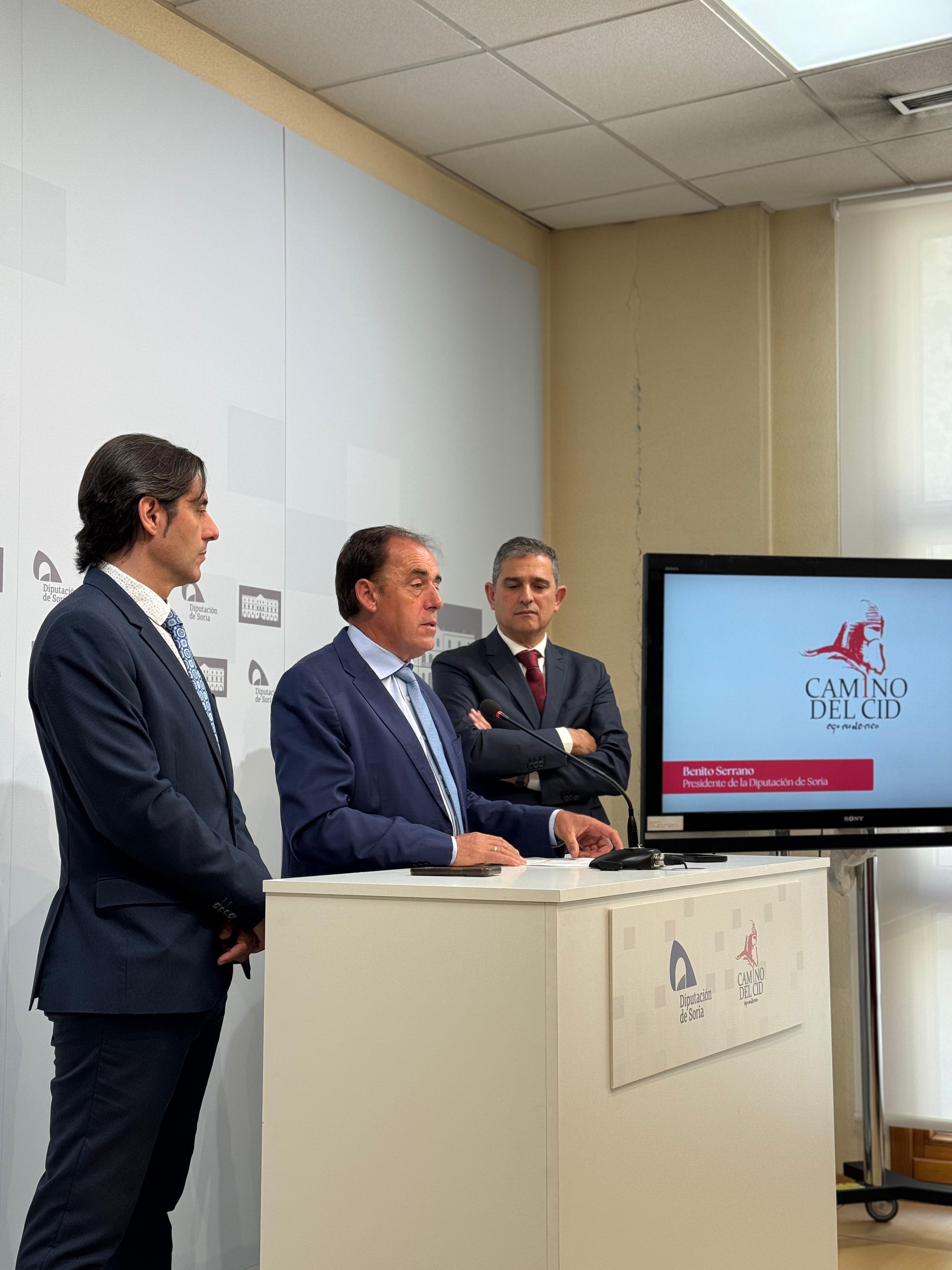 Rueda de prensa Camino del Cid en Soria 17.06.2025 Rueda de prensa Camino del Cid en Soria 17.06.2025