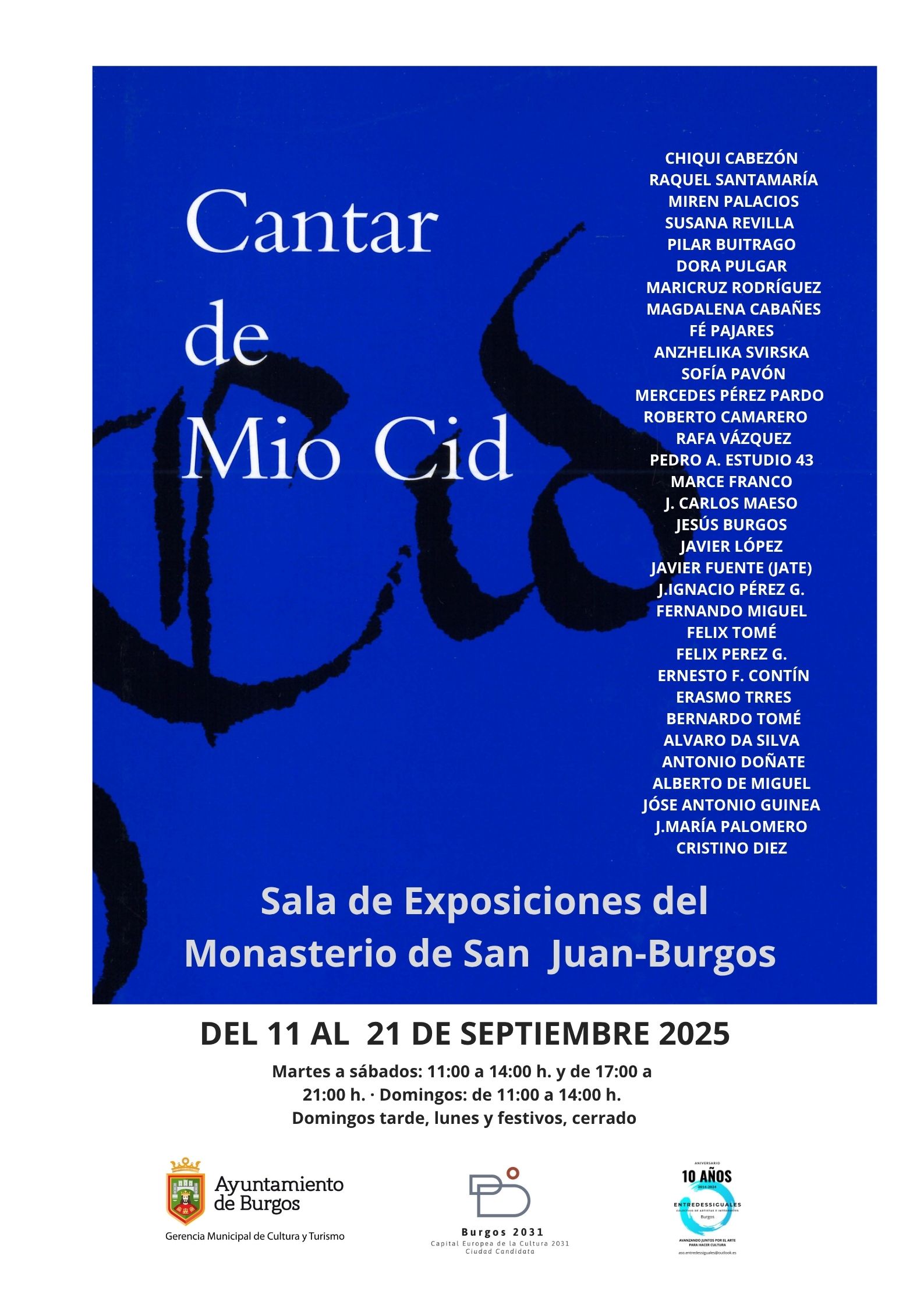 Exposición Entredessiguales Burgos 2025 Exposición Entredessiguales Burgos 2025