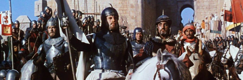 El Cid... ya muerto. Fotograma de la pelcula de Anthony Mann El Cid... ya muerto. Fotograma de la pelcula de Anthony Mann