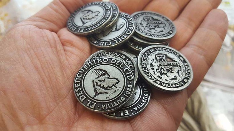 Monedas conmemorativas de las Fiestas del Medievo